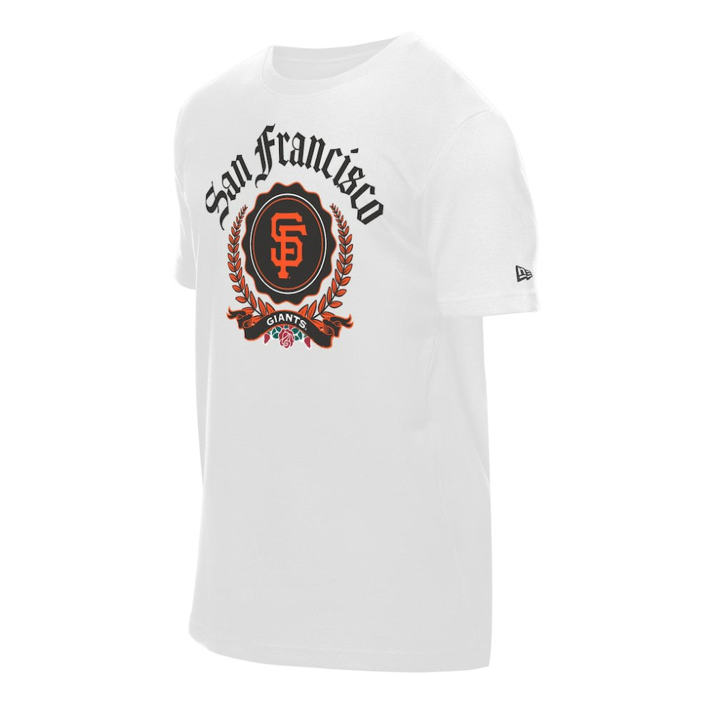 San Francisco Giants New Era Fleur Domestic T-Shirt - White - New Era on Sale