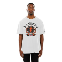 San Francisco Giants New Era Fleur Domestic T-Shirt - White - New Era on Sale