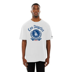Los Angeles Dodgers New Era Fleur Domestic T-Shirt - White - New Era on Sale