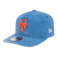 New York Mets New Era Throwback Denim Classic 19TWENTY Adjustable Hat - Royal - New Era Lifestyle