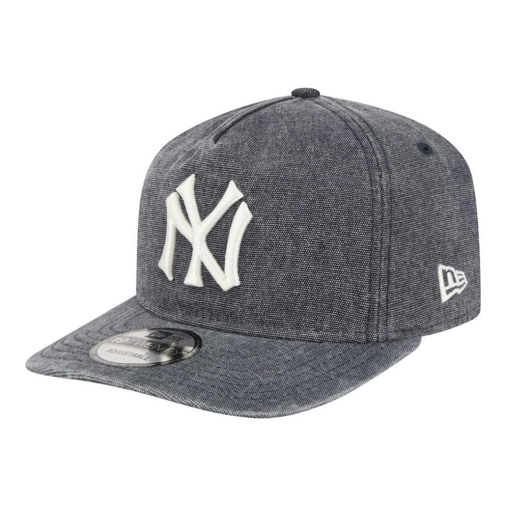 New York Yankees New Era Throwback Denim Classic 19TWENTY Adjustable Hat - Navy Heather - New Era Sale