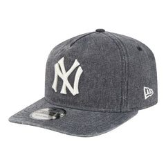 New York Yankees New Era Throwback Denim Classic 19TWENTY Adjustable Hat - Navy Heather - New Era Sale