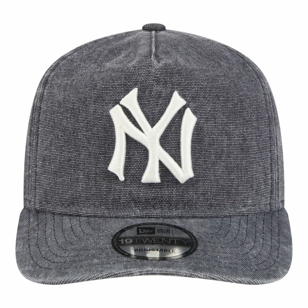 New York Yankees New Era Throwback Denim Classic 19TWENTY Adjustable Hat - Navy Heather - New Era Sale