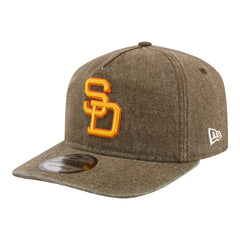 San Diego Padres New Era Throwback Denim Classic 19TWENTY Adjustable Hat - Brown - New Era Online
