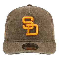 San Diego Padres New Era Throwback Denim Classic 19TWENTY Adjustable Hat - Brown - New Era Online