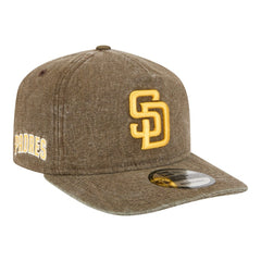 San Diego Padres New Era  Denim Classic 19TWENTY Adjustable Hat - Brown - New Era Discount
