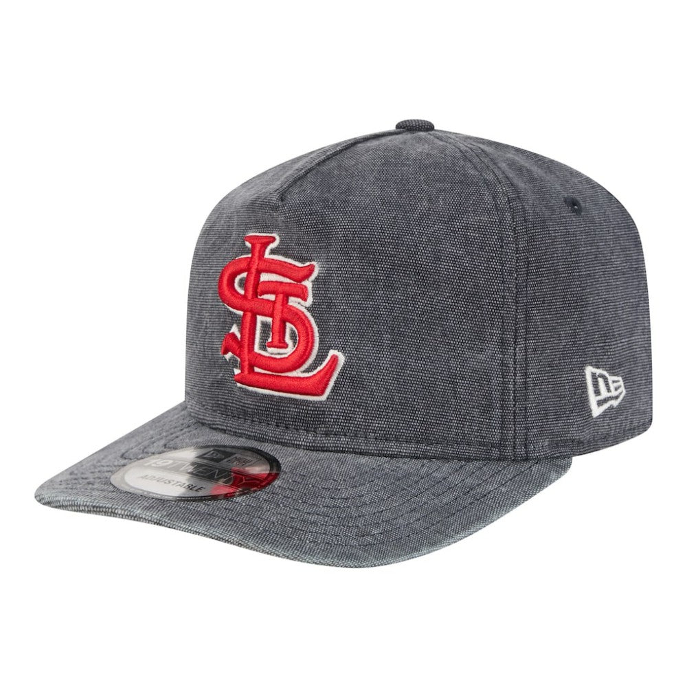 St. Louis Cardinals New Era Throwback Denim Classic 19TWENTY Adjustable Hat - Heather Gray - New Era Sale