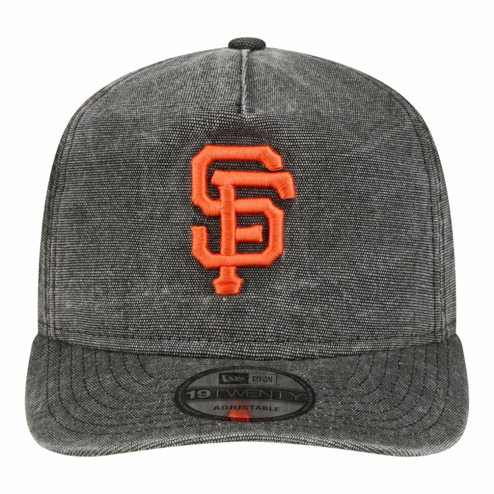 San Francisco Giants New Era  Denim Classic 19TWENTY Adjustable Hat - Black - New Era Discount