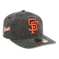 San Francisco Giants New Era Throwback Denim Classic 19TWENTY Adjustable Hat - Black - New Era Sale