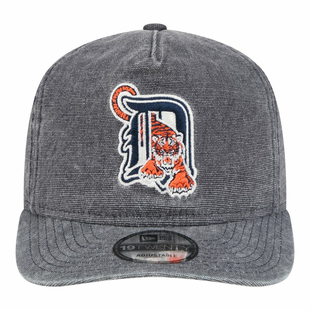 Detroit Tigers New Era Throwback Denim Classic 19TWENTY Adjustable Hat - Heather Gray - New Era on Sale