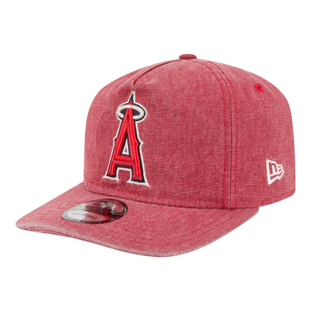 Los Angeles Angels New Era  Denim Classic 19TWENTY Adjustable Hat - Red - New Era Lifestyle