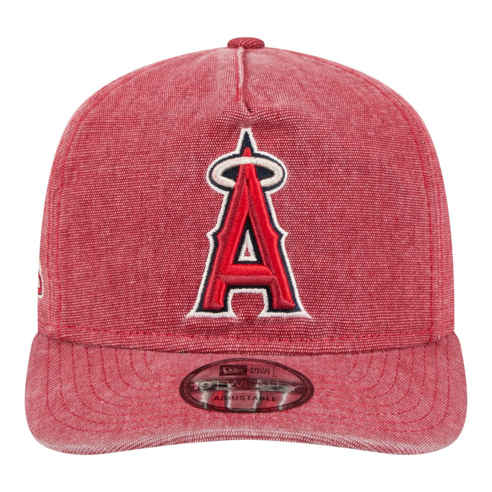 Los Angeles Angels New Era  Denim Classic 19TWENTY Adjustable Hat - Red - New Era Lifestyle