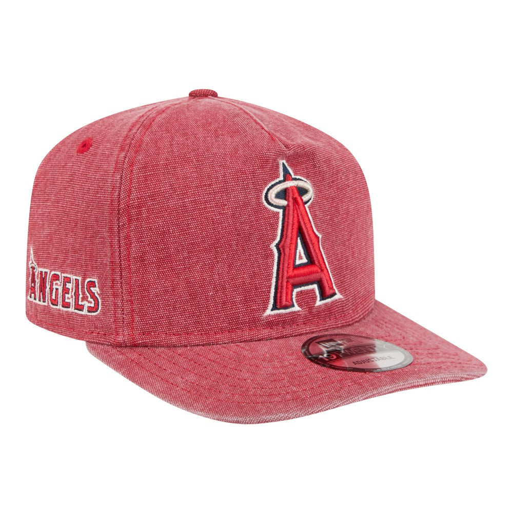 Los Angeles Angels New Era  Denim Classic 19TWENTY Adjustable Hat - Red - New Era Lifestyle