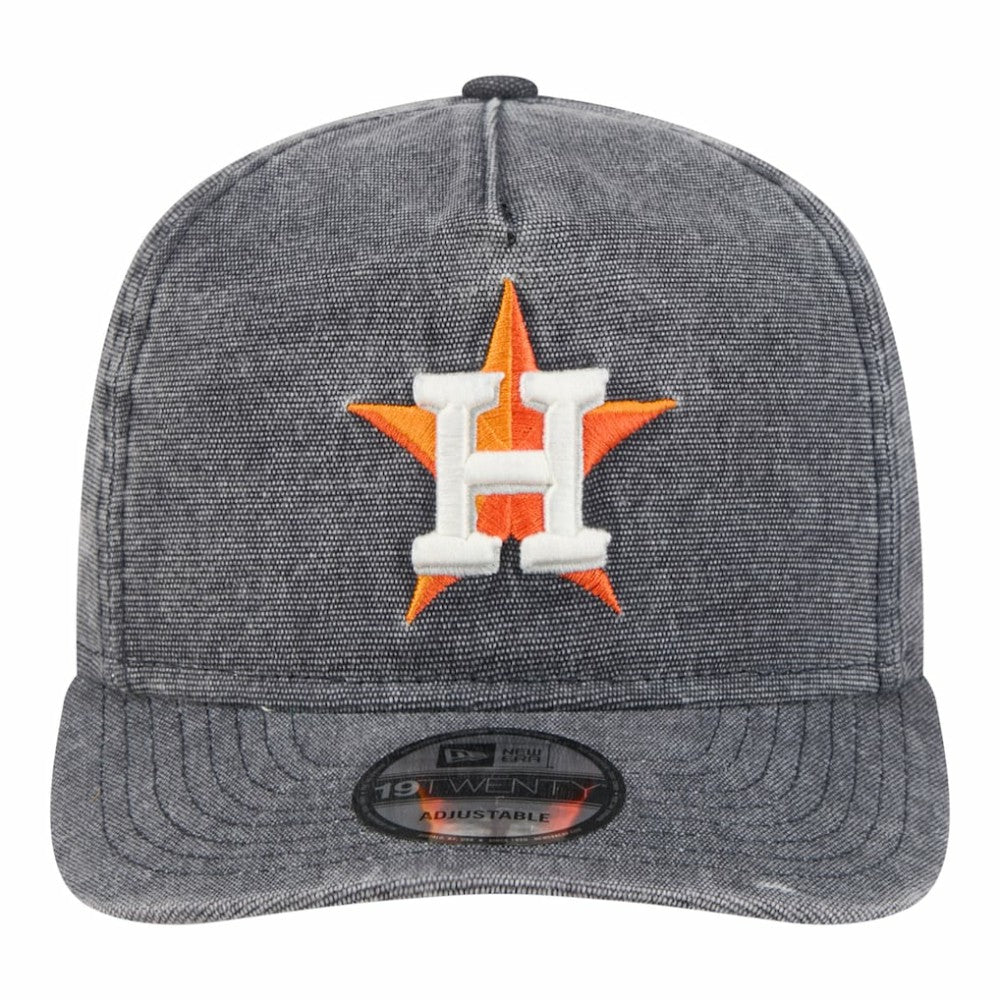 Houston Astros New Era  Denim Classic 19TWENTY Adjustable Hat - Navy Heather - New Era Lifestyle
