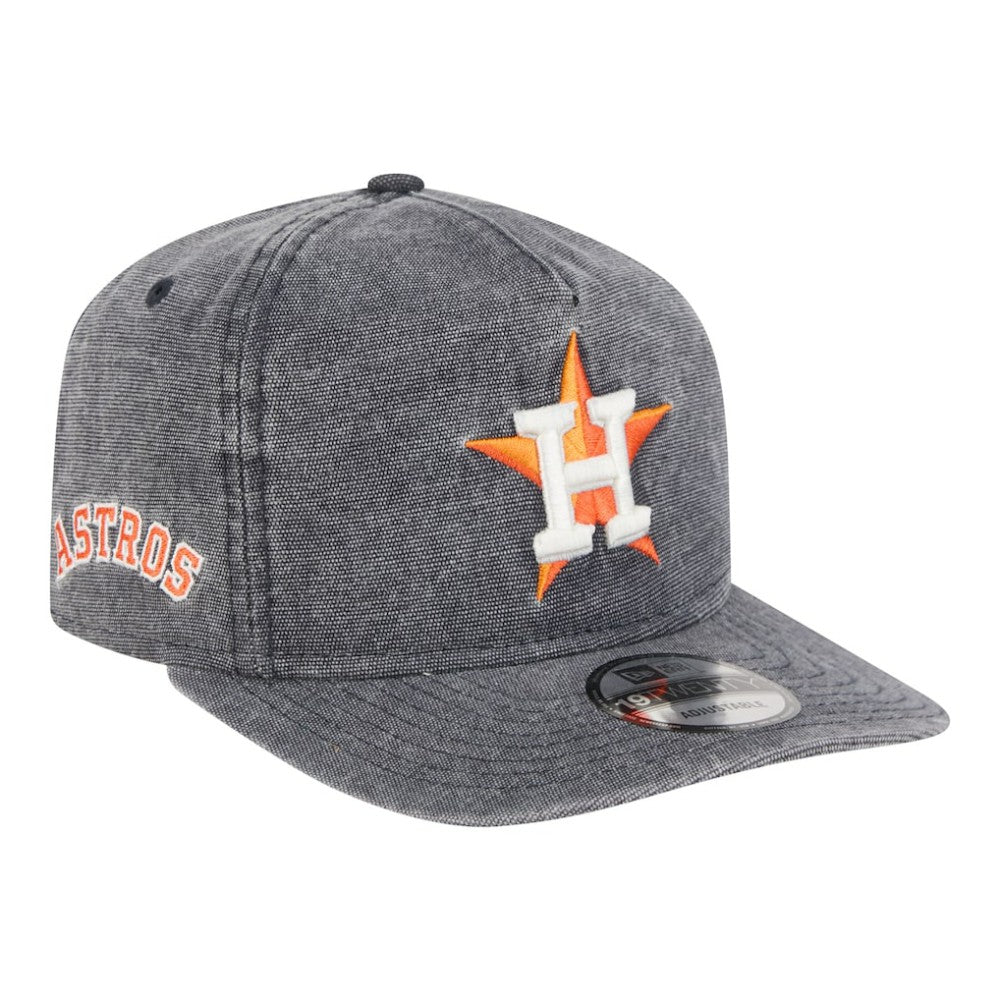 Houston Astros New Era  Denim Classic 19TWENTY Adjustable Hat - Navy Heather - New Era Lifestyle