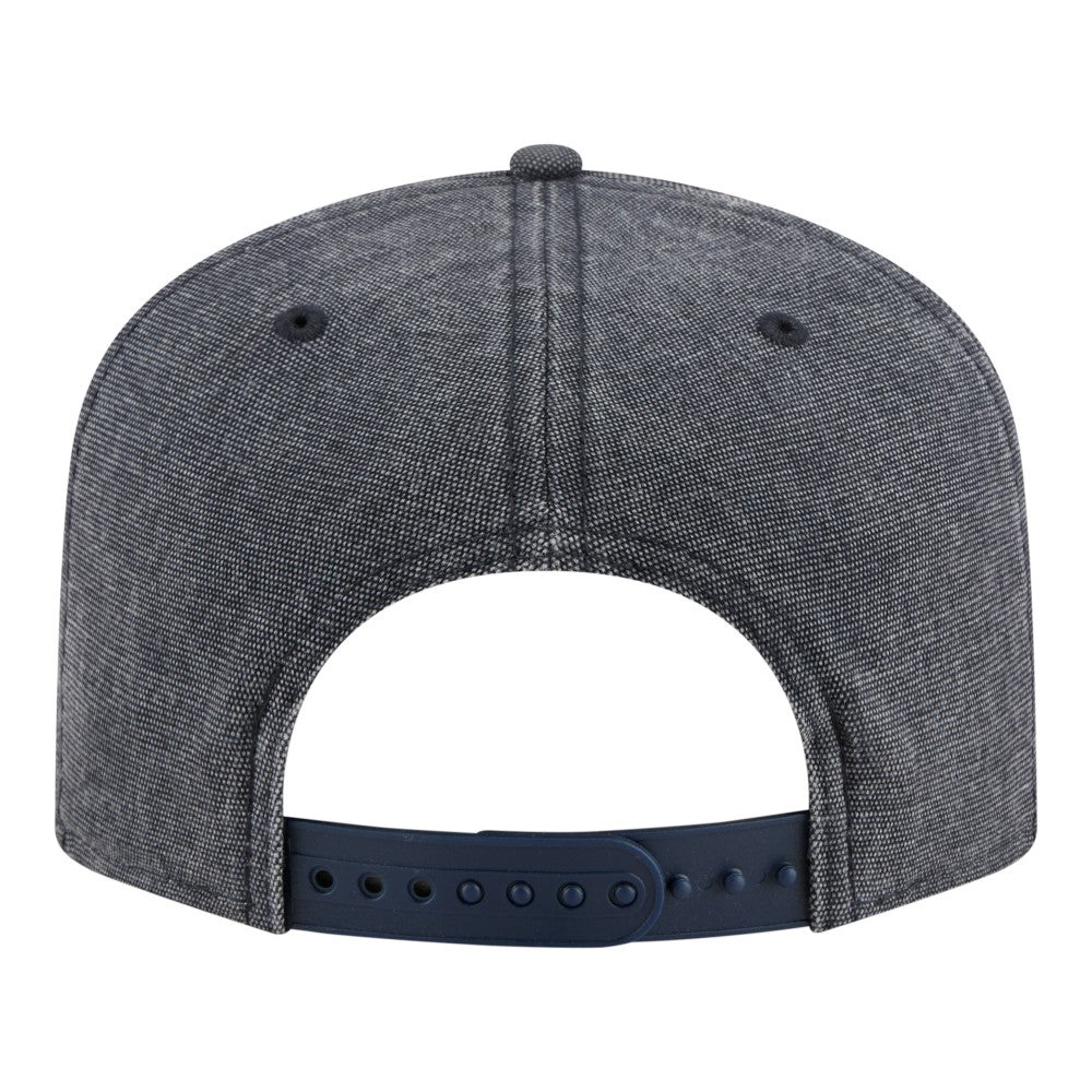 Los Angeles Dodgers New Era Throwback Denim Classic 19TWENTY Adjustable Hat - Navy Heather - New Era Lifestyle