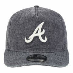 Atlanta Braves New Era  Denim Classic 19TWENTY Adjustable Hat - Navy Heather - New Era Lifestyle