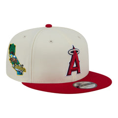 Los Angeles Angels New Era Localized 9FIFTY Snapback Hat - Cream/Red - New Era Lifestyle