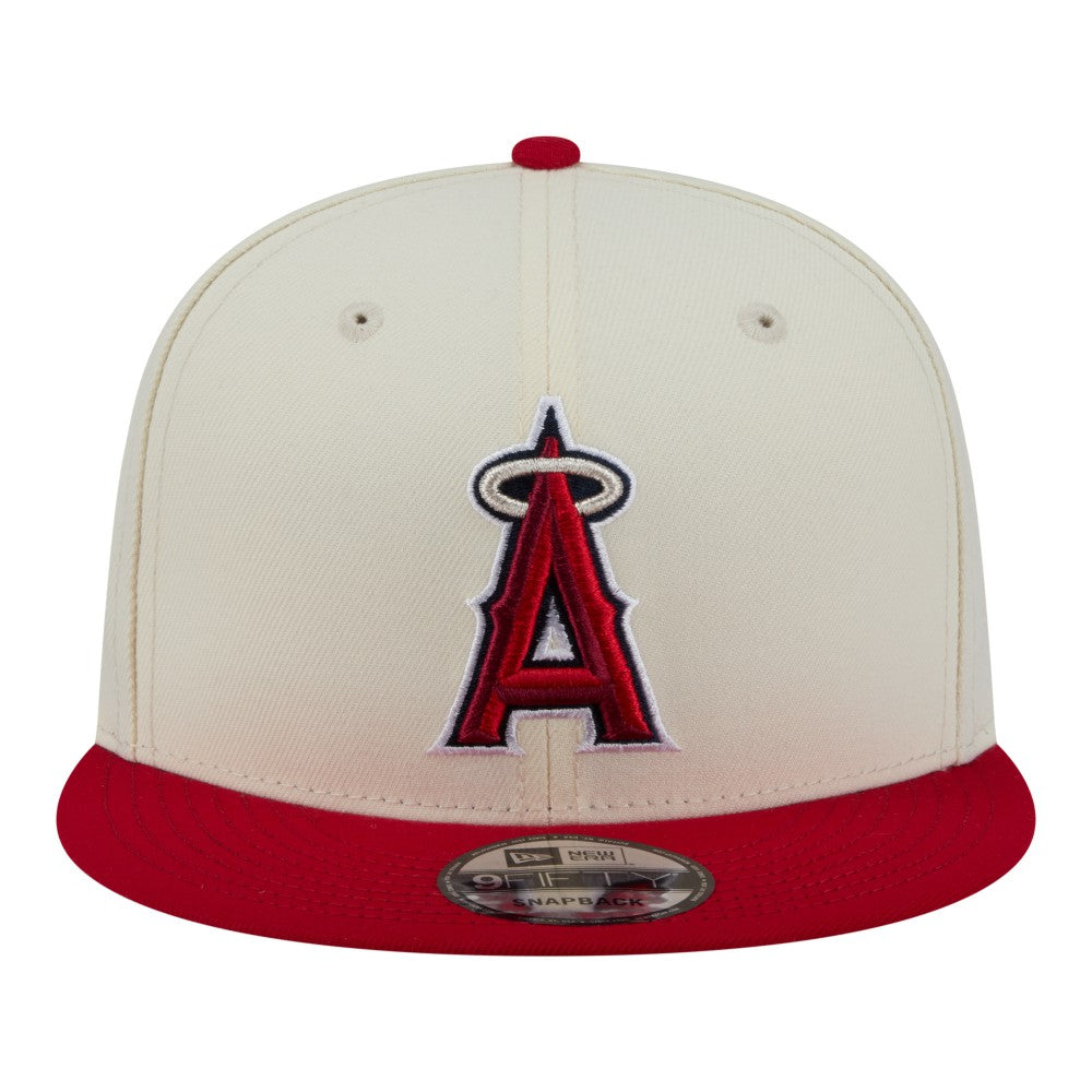 Los Angeles Angels New Era Localized 9FIFTY Snapback Hat - Cream/Red - New Era Lifestyle
