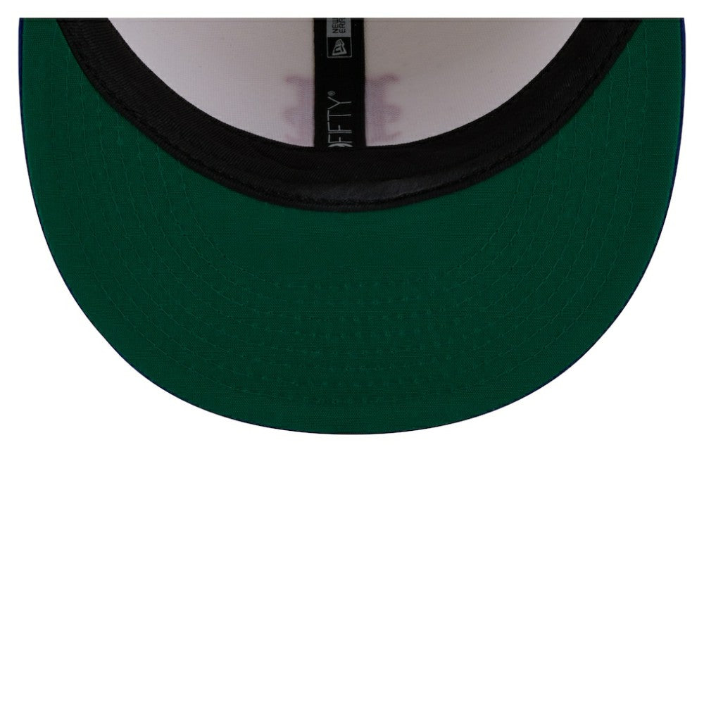 New York Mets New Era Localized 9FIFTY Snapback Hat - Cream/Royal - New Era Discount