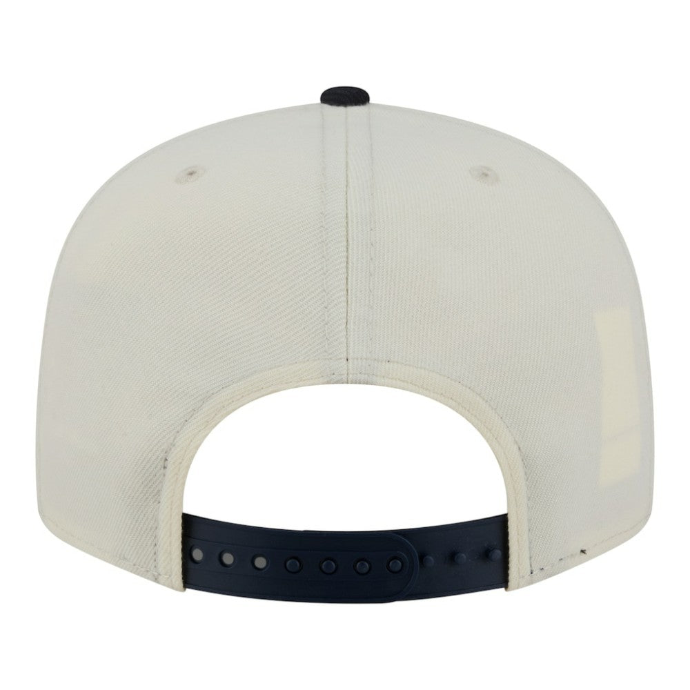 Boston Red Sox New Era Localized 9FIFTY Snapback Hat - Cream/Navy - New Era Lifestyle