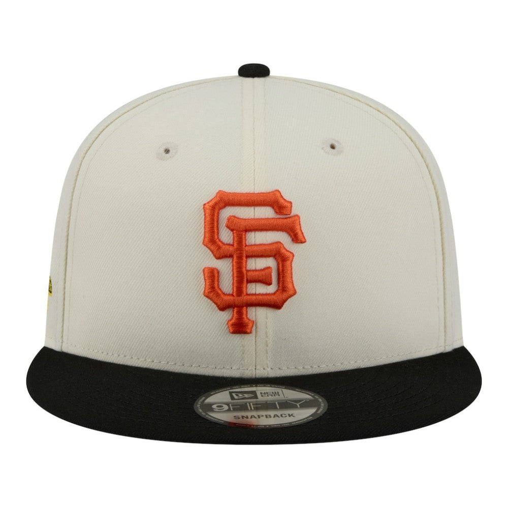 San Francisco Giants New Era Localized 9FIFTY Snapback Hat - Cream/Black - New Era on Sale