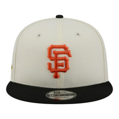 San Francisco Giants New Era Localized 9FIFTY Snapback Hat - Cream/Black - New Era on Sale
