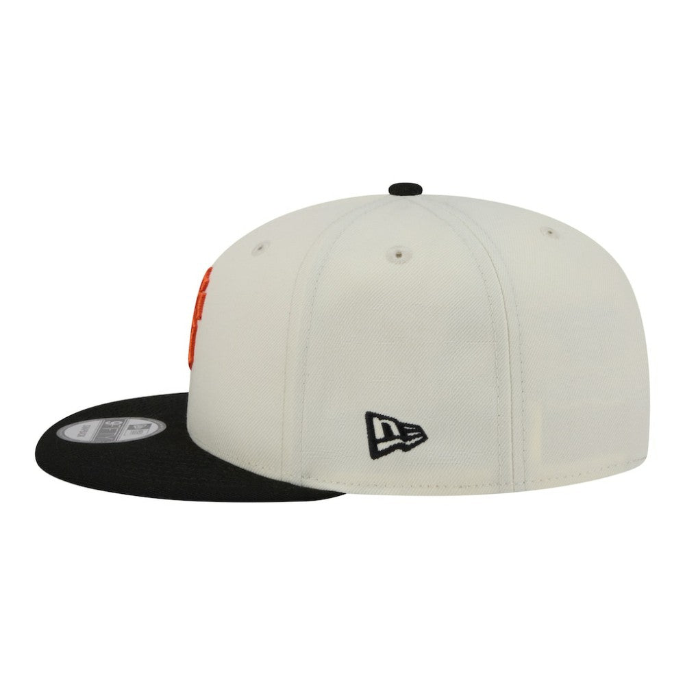 San Francisco Giants New Era Localized 9FIFTY Snapback Hat - Cream/Black - New Era on Sale