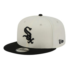 Chicago White Sox New Era Localized 9FIFTY Snapback Hat - Cream/Black - New Era Sale