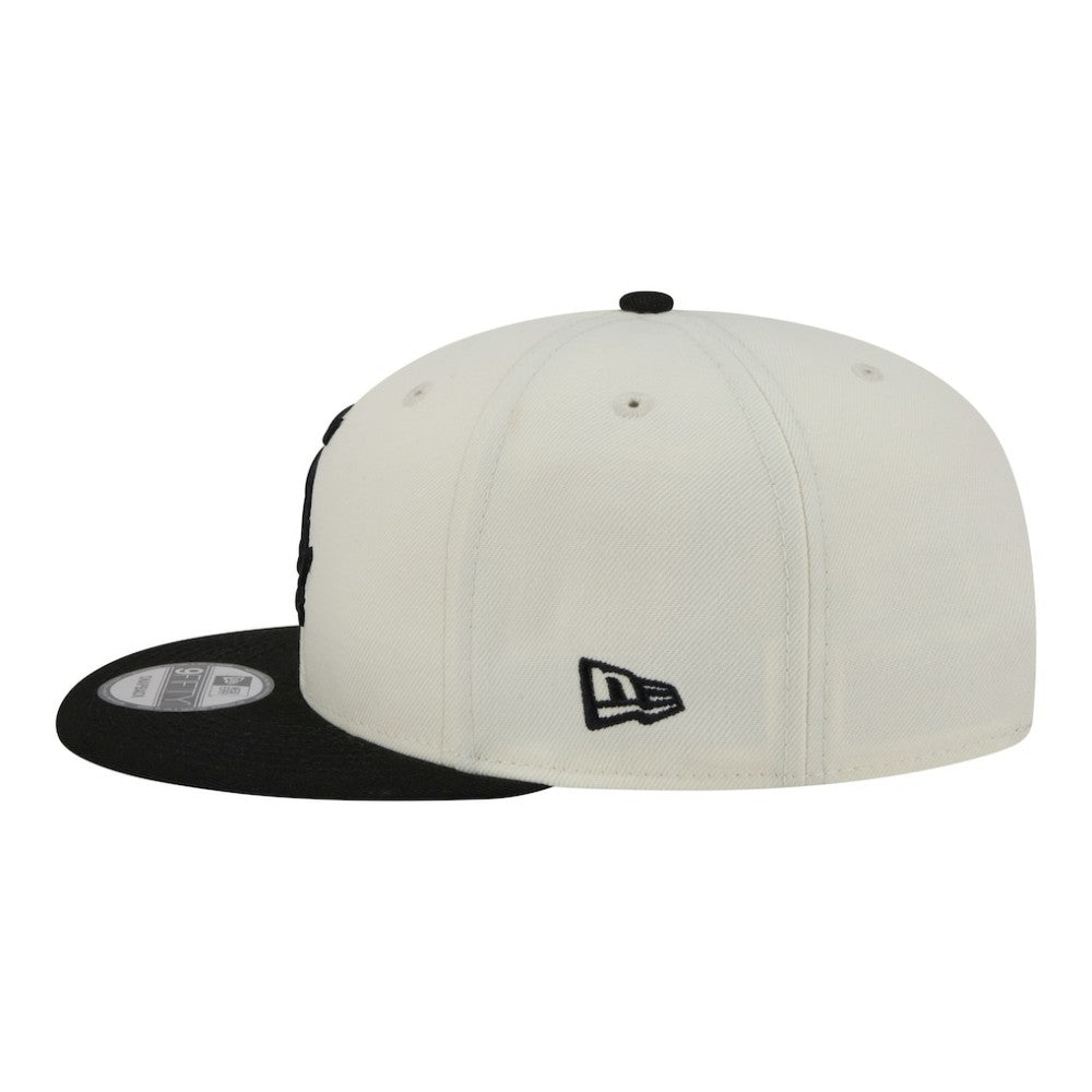 Chicago White Sox New Era Localized 9FIFTY Snapback Hat - Cream/Black - New Era Sale