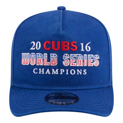 Chicago Cubs New Era 2016 World Series Champions Historic 9FIFTY A-Frame Snapback Hat - Royal - New Era Online