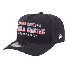 Boston Red Sox New Era 2004 World Series Champions Historic 9FIFTY A-Frame Snapback Hat - Navy - New Era Online