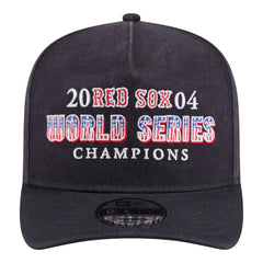 Boston Red Sox New Era 2004 World Series Champions Historic 9FIFTY A-Frame Snapback Hat - Navy - New Era Online
