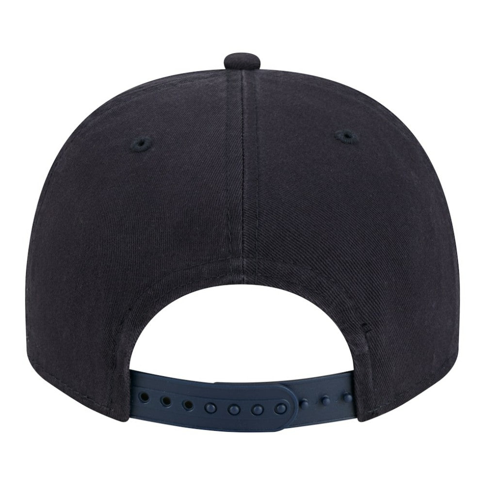 New York Yankees New Era 1977 World Series Champions Throwback 9FIFTY A-Frame Snapback Hat - Navy - New Era Online