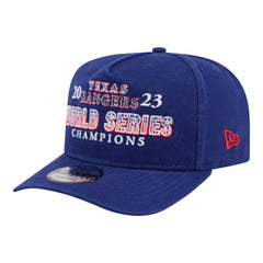 Texas Rangers New Era 2023 World Series Champions Historic 9FIFTY A-Frame Snapback Hat - Royal - New Era on Sale