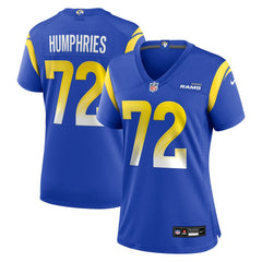 Nike D.J. Humphries Los Angeles Rams Women's Team Game Jersey Royal
