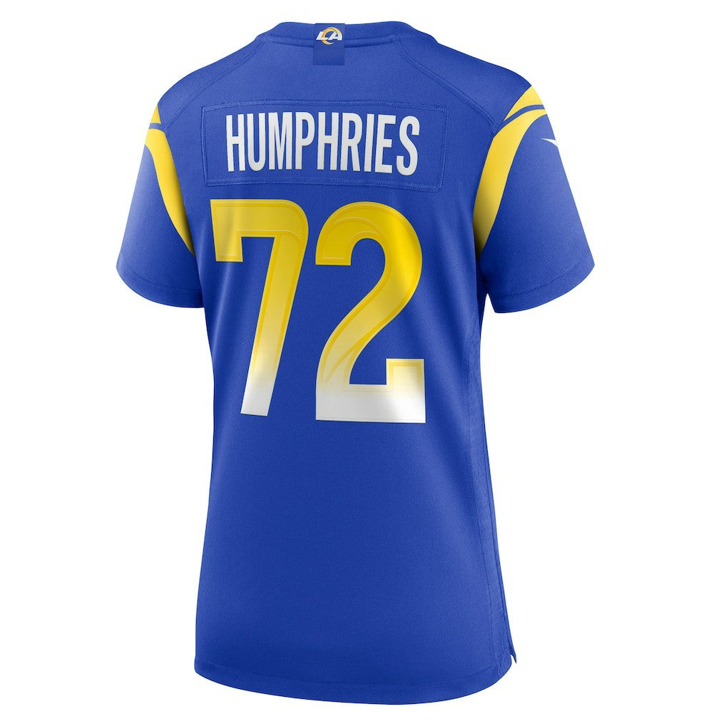 Nike D.J. Humphries Los Angeles Rams Women's Team Game Jersey Royal