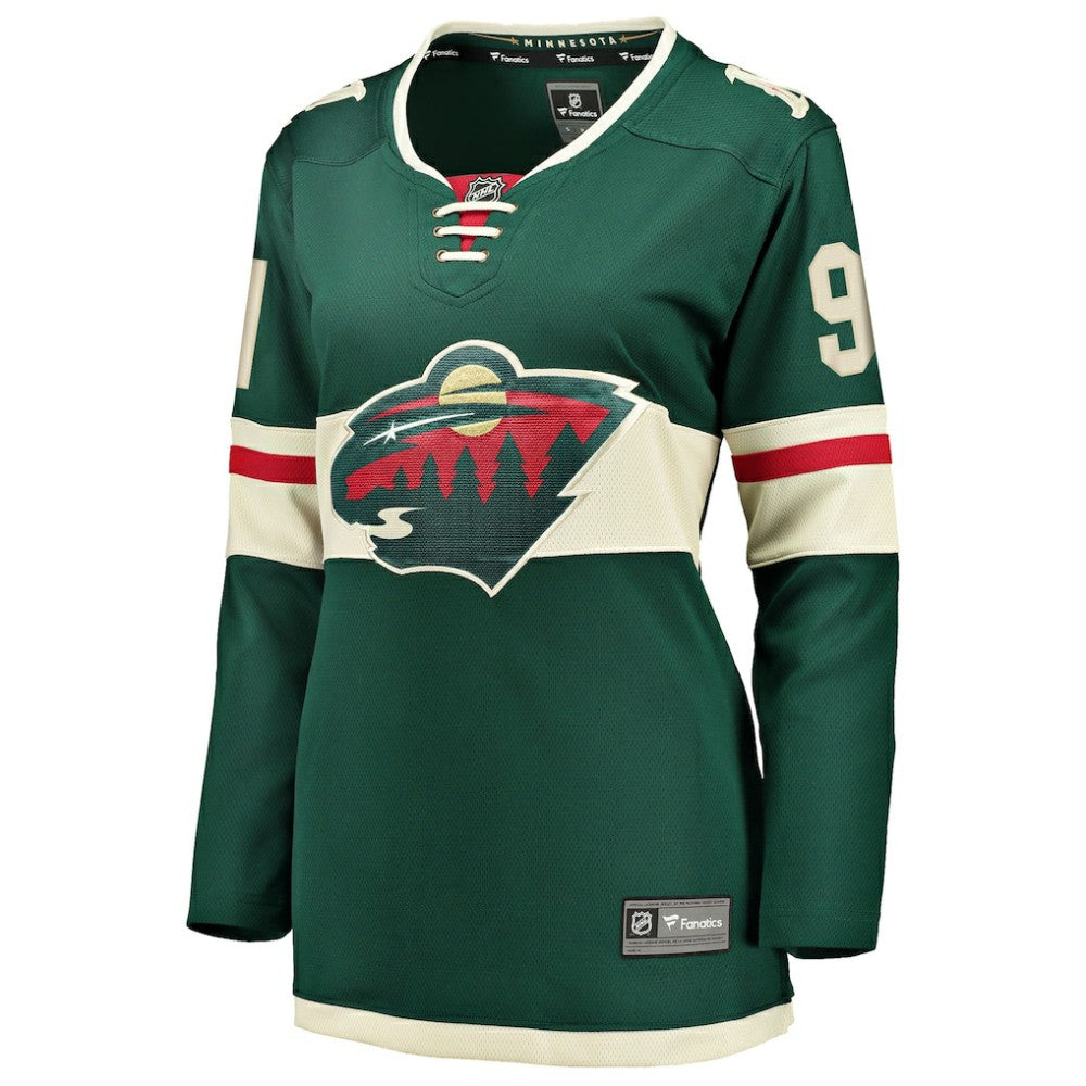Vladimir Tarasenko Minnesota Wild Fanatics Women's Home Breakaway Jersey - Green - NHL 203292092