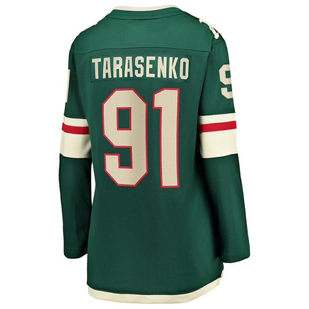 Vladimir Tarasenko Minnesota Wild Fanatics Women's Home Breakaway Jersey - Green - NHL 203292092