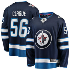 Kale Clague Winnipeg Jets Fanatics Home Breakaway Jersey - Navy - NHL 203292105