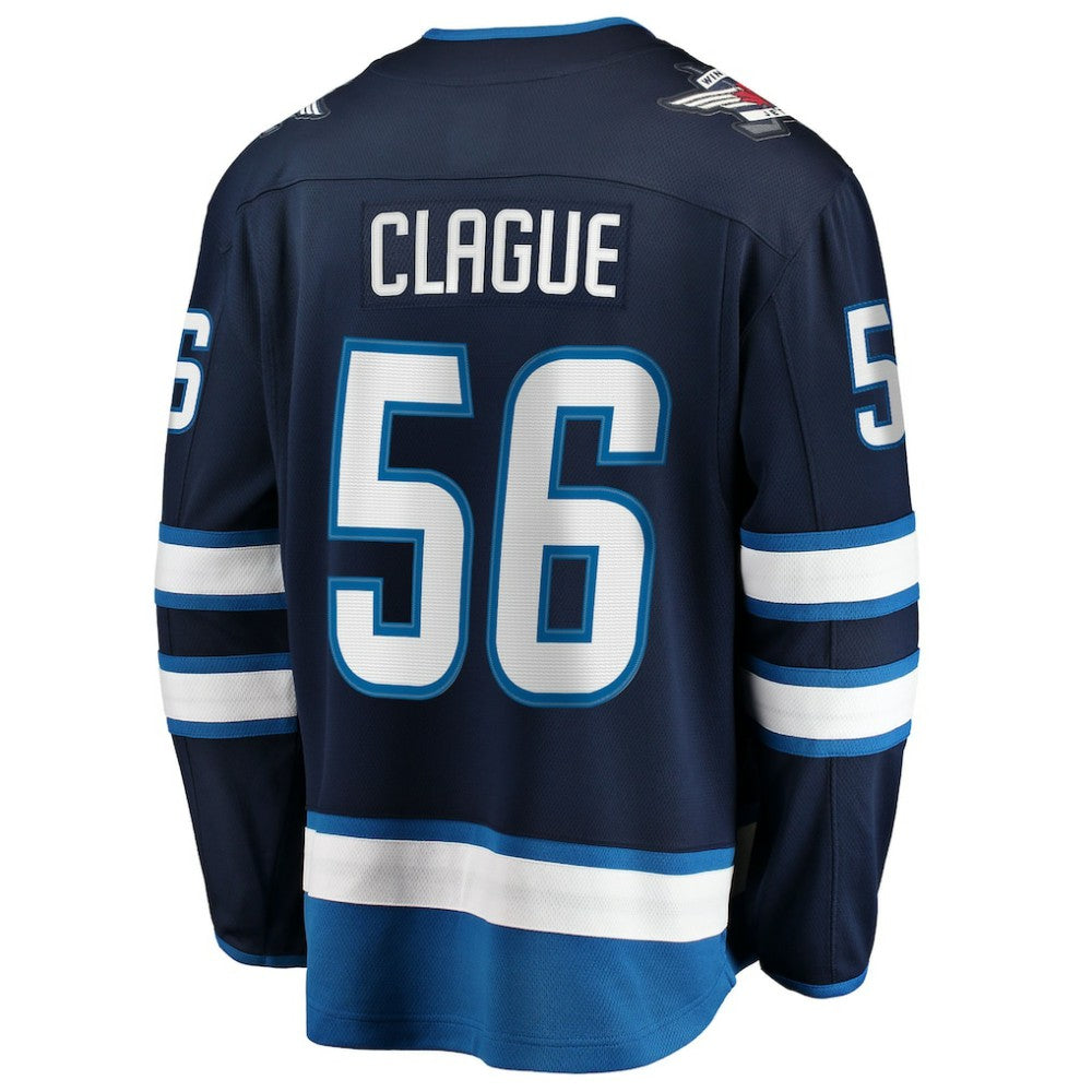 Kale Clague Winnipeg Jets Fanatics Home Breakaway Jersey - Navy - NHL 203292105