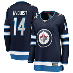 Gustav Nyquist Winnipeg Jets Fanatics Women's Home Breakaway Jersey - Navy - NHL 203292110