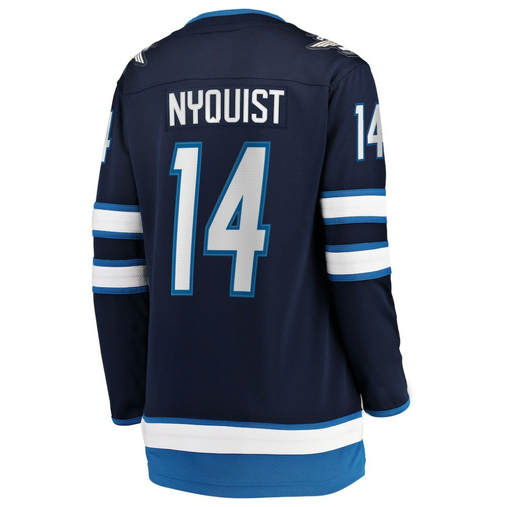 Gustav Nyquist Winnipeg Jets Fanatics Women's Home Breakaway Jersey - Navy - NHL 203292110