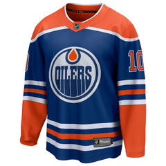 Trent Frederic Edmonton Oilers Fanatics Home Breakaway Jersey - Royal - NHL 203292111