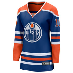 Trent Frederic Edmonton Oilers Fanatics Women's Home Breakaway Jersey - Royal - NHL 203292112