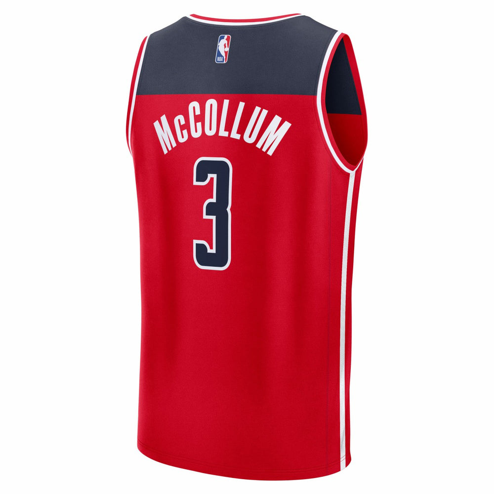 CJ McCollum Washington Wizards Youth Fast Break Replica Player Jersey Icon Edition Red | Fanatics US