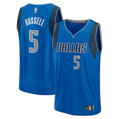D'Angelo Russell Dallas Mavericks Fast Break Replica Player Jersey for sale Icon Editi- Blue | Fanatics for sale