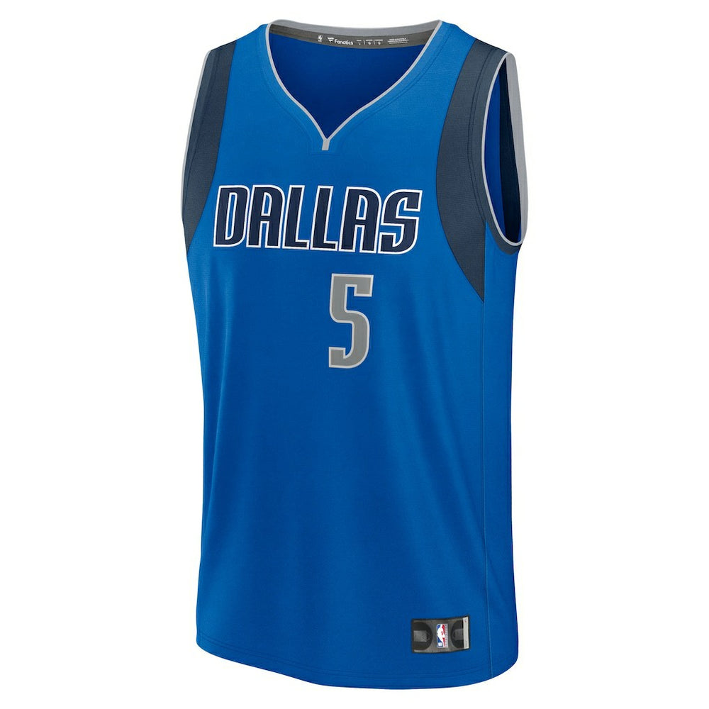 D'Angelo Russell Dallas Mavericks Fast Break Replica Player Jersey for sale Icon Editi- Blue | Fanatics for sale