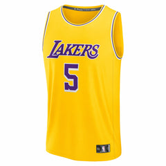 Deandre Ayton Los Angeles Lakers Fast Break Replica Player Jersey Icon Edition Gold | Fanatics US