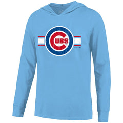 Pete Crow-Armstrong Chicago Cubs Majestic Threads Lightweight Name & Number Hoodie - Light Blue - MLB Sale